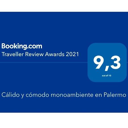 Calido Y Comodo Monoambiente En Palermo Apartment Buenos Aires Ngoại thất bức ảnh