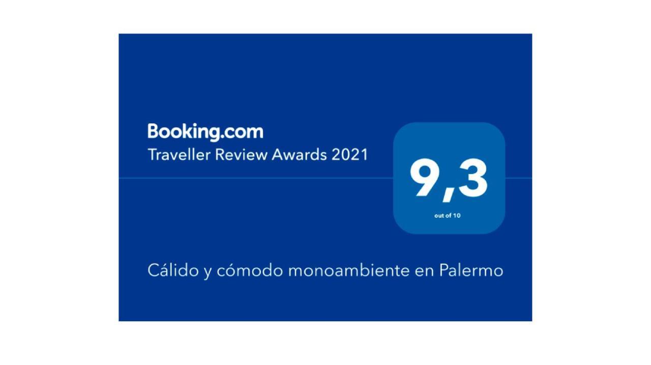 Calido Y Comodo Monoambiente En Palermo Apartment Buenos Aires Ngoại thất bức ảnh
